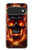 S3986 Fire Skull Case For Google Pixel 11, 11 Pro