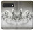 S0933 White Horses Case For Google Pixel 11 Pro XL