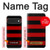 S2638 Black and Red Striped Case For Google Pixel 11 Pro XL