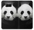 S1072 Panda Bear Case For Samsung Galaxy S8 Plus