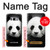 S1072 Panda Bear Case For Samsung Galaxy S8 Plus