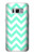 S1723 Mint Chevron Zigzag Case For Samsung Galaxy S8 Plus