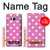 S2358 Pink Polka Dots Case For Samsung Galaxy S8 Plus