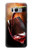 S2396 Red Wine Bottle And Glass Case For Samsung Galaxy S8 Plus