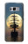 S2897 Pirate Ship Moon Night Case For Samsung Galaxy S8 Plus