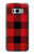 S2931 Red Buffalo Check Pattern Case For Samsung Galaxy S8