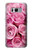 S2943 Pink Rose Case For Samsung Galaxy S8