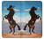 S0934 Wild Black Horse Case For Samsung Galaxy A5 (2017)