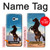 S0934 Wild Black Horse Case For Samsung Galaxy A5 (2017)
