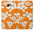 S2245 Hawaiian Hibiscus Orange Pattern Case For Samsung Galaxy A5 (2017)