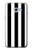 S2297 Black and White Vertical Stripes Case For Samsung Galaxy A5 (2017)