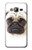 S1852 Pug Dog Case For Samsung Galaxy J3 (2016)