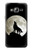 S1981 Wolf Howling at The Moon Case For Samsung Galaxy J3 (2016)