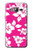 S2246 Hawaiian Hibiscus Pink Pattern Case For Samsung Galaxy J3 (2016)