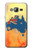 S2494 Australia Flag Map Rock Texture Case For Samsung Galaxy J3 (2016)