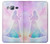 S2992 Princess Pastel Silhouette Case For Samsung Galaxy J3 (2016)