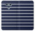 S2767 Navy White Striped Case For LG G6