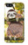 S3138 Cute Baby Sloth Paint Case For iPhone 5 5S SE