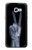 S3101 X-ray Peace Sign Fingers Case For Samsung Galaxy A5 (2017)