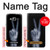 S3101 X-ray Peace Sign Fingers Case For Samsung Galaxy J3 (2016)