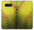 S3031 Yellow Softball Ball Case For Note 8 Samsung Galaxy Note8