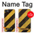 S2231 Yellow and Black Line Hazard Striped Case For iPhone 7, iPhone 8, iPhone SE (2020) (2022)