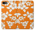 S2245 Hawaiian Hibiscus Orange Pattern Case For iPhone 7, iPhone 8