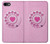 S2847 Pink Retro Rotary Phone Case For iPhone 7, iPhone 8