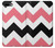 S1849 Pink Black Chevron Zigzag Case For iPhone 7 Plus, iPhone 8 Plus