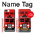 S2058 England British Double Decker Bus Case For iPhone 7 Plus, iPhone 8 Plus