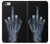 S1143 X-ray Hand Middle Finger Case For iPhone 6 6S