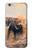 S1292 Dusty Elephant Egrets Case For iPhone 6 6S