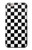 S1611 Black and White Check Chess Board Case For iPhone 6 6S