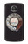 S0059 Retro Rotary Phone Dial On Case For Motorola Moto Z2 Play, Z2 Force