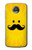 S1145 Yellow Mustache Sun Case For Motorola Moto Z2 Play, Z2 Force