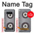 S3159 Cassette Tape Case For Note 8 Samsung Galaxy Note8