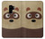 S2825 Cute Cartoon Raccoon Case For Samsung Galaxy S9 Plus
