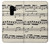 S3082 Music Sheet Case For Samsung Galaxy S9 Plus