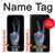 S3101 X-ray Peace Sign Fingers Case For Samsung Galaxy S9 Plus