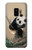 S2210 Panda Fluffy Art Painting Case For Samsung Galaxy S9