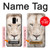 S2399 White Lion Face Case For Samsung Galaxy S9