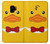 S2760 Yellow Duck Tuxedo Cartoon Case For Samsung Galaxy S9