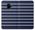 S2767 Navy White Striped Case For Samsung Galaxy S9