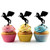 TA0223 Pegasus Silhouette Party Wedding Birthday Acrylic Cupcake Toppers Decor 10 pcs