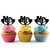 TA0247 Mrs Wedding Silhouette Party Wedding Birthday Acrylic Cupcake Toppers Decor 10 pcs