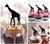 TA0277 Giraffe Silhouette Party Wedding Birthday Acrylic Cupcake Toppers Decor 10 pcs