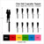 TA0394 Family Mother and Son Silhouette Party Wedding Birthday Acrylic Cupcake Toppers Decor 10 pcs
