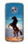 S0934 Wild Black Horse Case For Motorola Moto X4