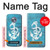S3053 Marine Anchor Blue Case For Motorola Moto X4