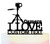 TC0145 I Love Camera Party Wedding Birthday Acrylic Cake Topper Cupcake Toppers Decor Set 11 pcs